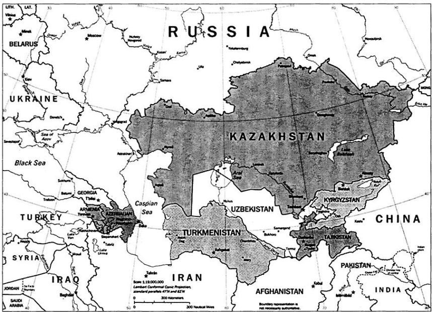 Карта Евразии - взгляд  делает понятным, почему Пентагон имеет геополитическую заинтересованность в базах в Афганистане, Пакистане и в Ираке – военный контроль над нефтяными потоками в Центральной Азии