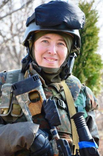 Елена Белозерская, снайпер в ДУК «Правый сектор» - Одесский Политикум