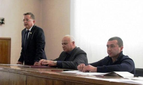 Олег Корженко (первый слева) - Одесский Политикум